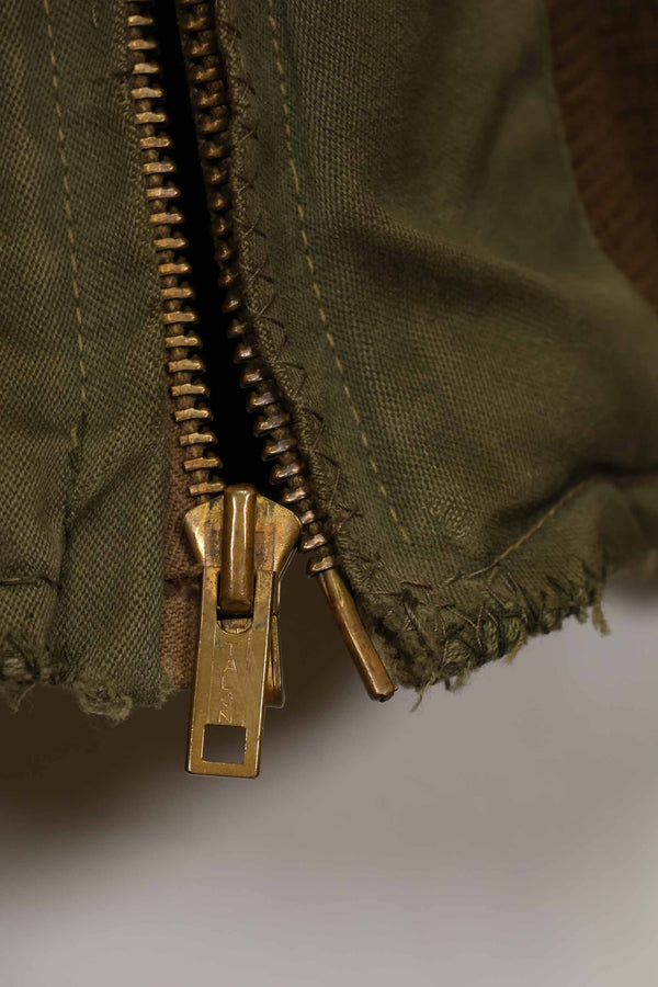 1940s CBI locally made B-15 flight jacket, used.