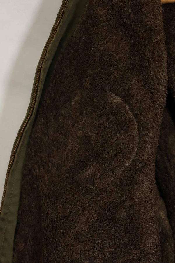 1940s CBI locally made B-15 flight jacket, used.