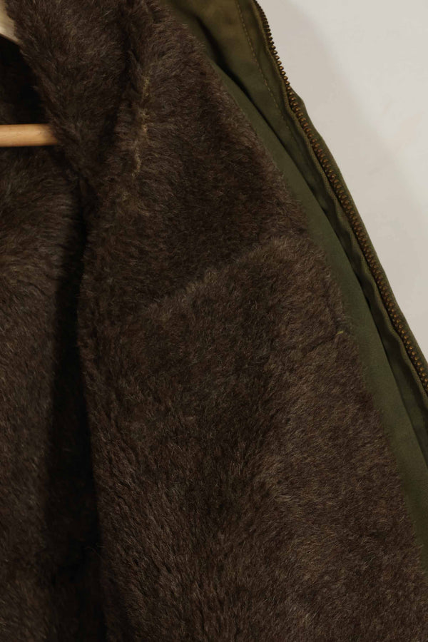 1940s CBI locally made B-15 flight jacket, used.