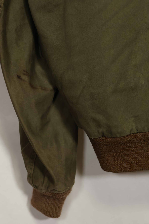 1940s CBI locally made B-15 flight jacket, used.