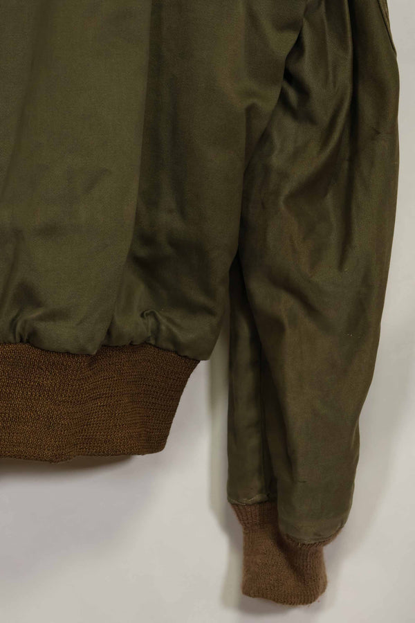 1940s CBI locally made B-15 flight jacket, used.
