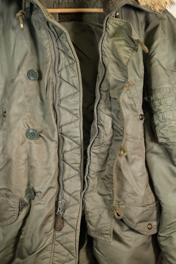 1950s LARGE USAF N-3B Heavy Zone Aircrew Flight Jacket Used