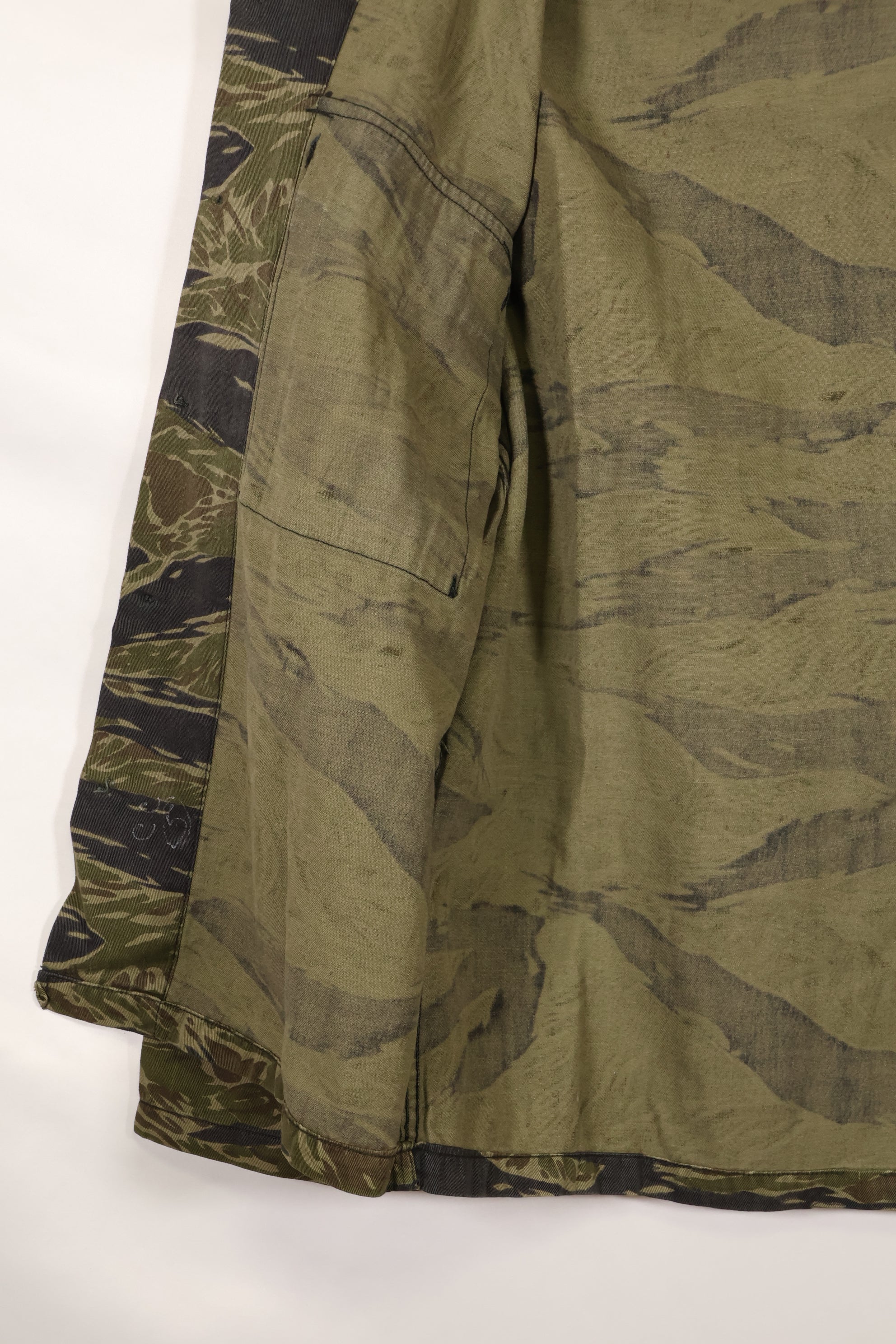 Real TO78 Okinawa Tiger Tiger Stripe Shirt No Stamp Used