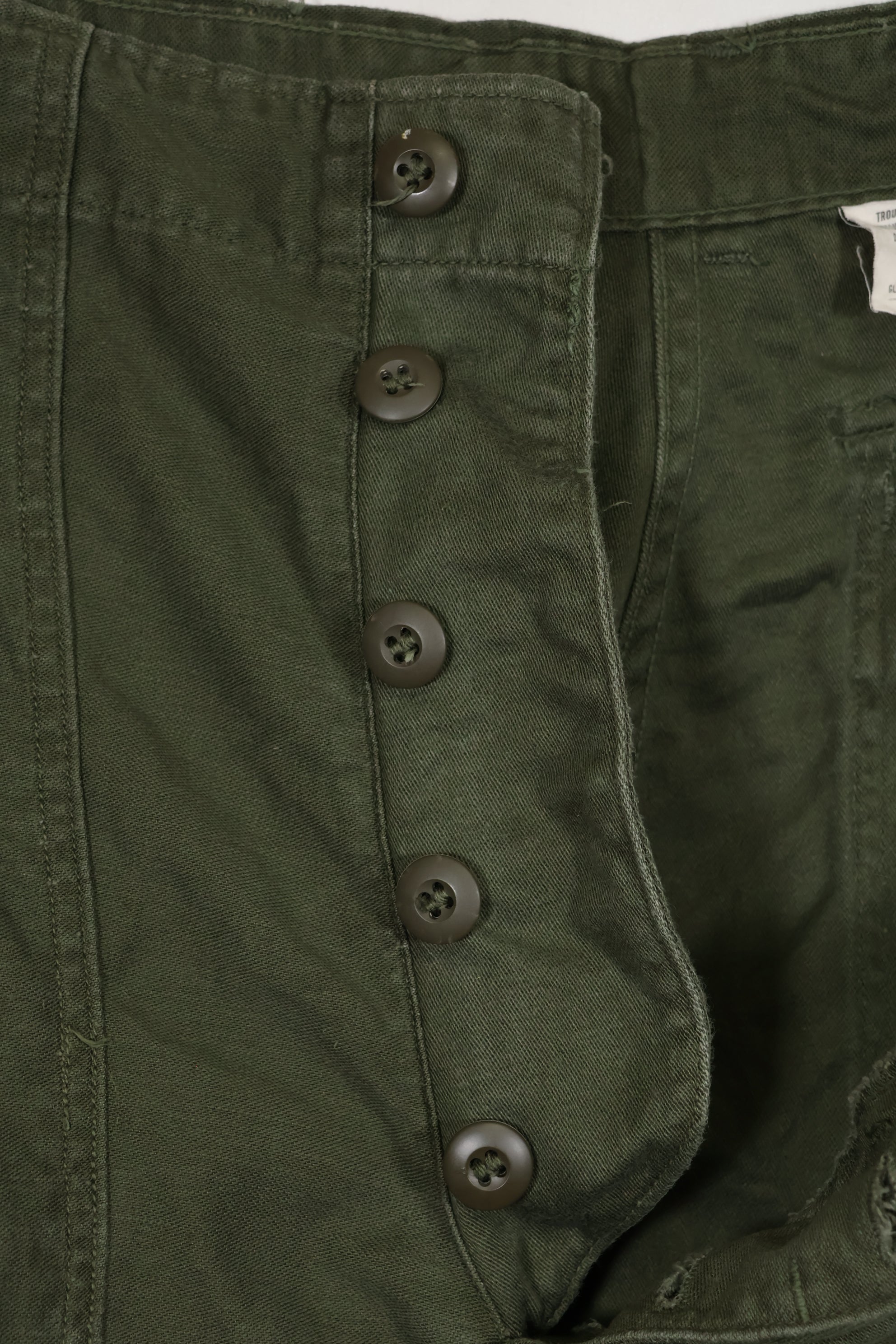 1976 OG-107 utility pants, baker pants, 34X29, used.