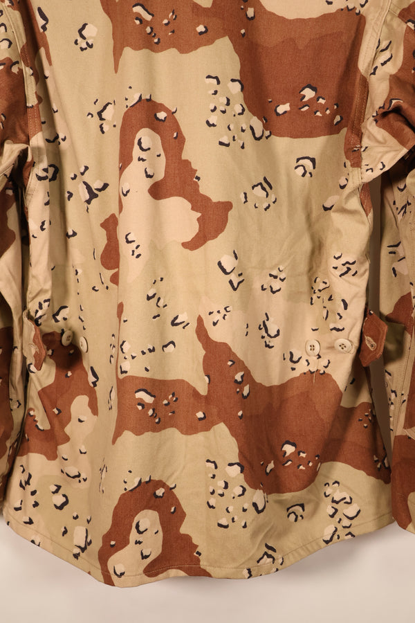 1986 Contract, M-S, 6C Desert Pattern, Chocolate Chip Camo Jacket, Mid-Period Model, Virtually Unused