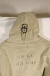 1940's U.S. Navy Deck Coat Parka BB-61 USS IOWA Used