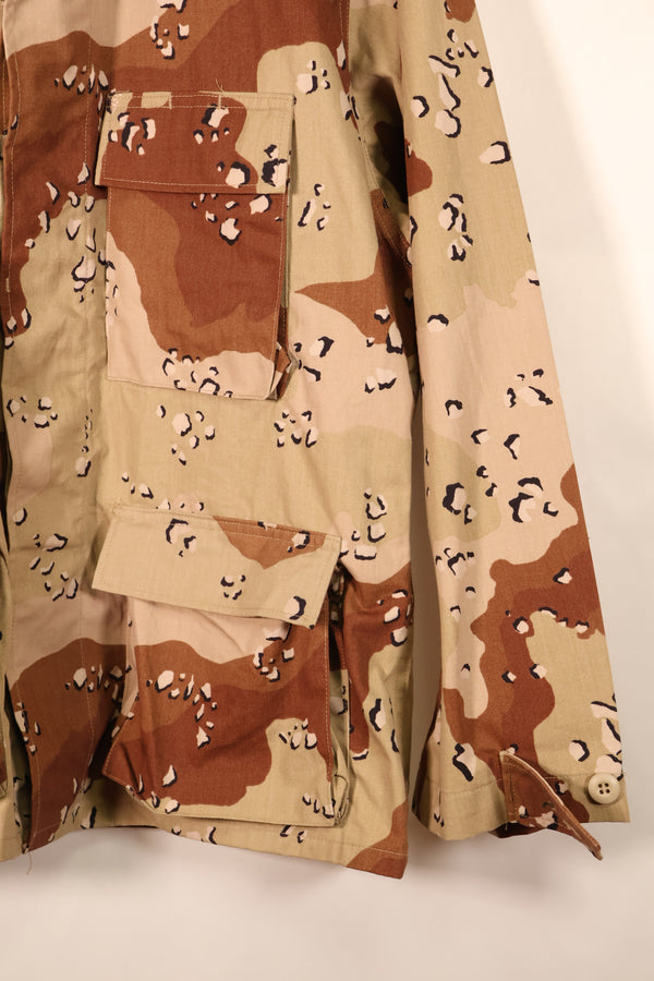1990 Contract, M-S, 6C Desert Pattern, Chocolate Chip Camo Jacket, Late Model, Used, Grade B