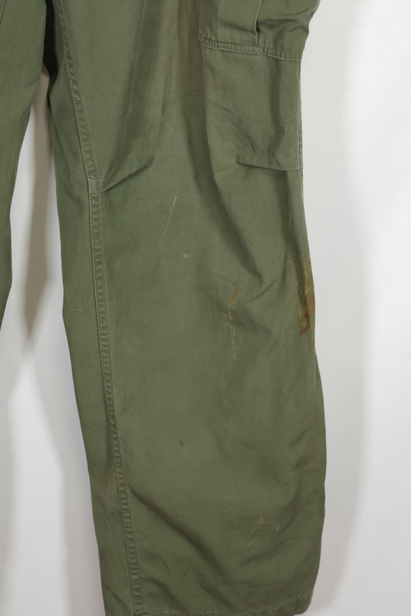 1967 3rd Model Jungle Fatigue Pants M-R Used