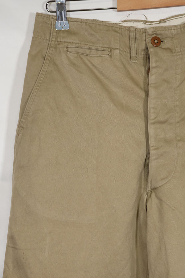 1960's U.S. Army Summer Uniform Pants, Chinos, Used.