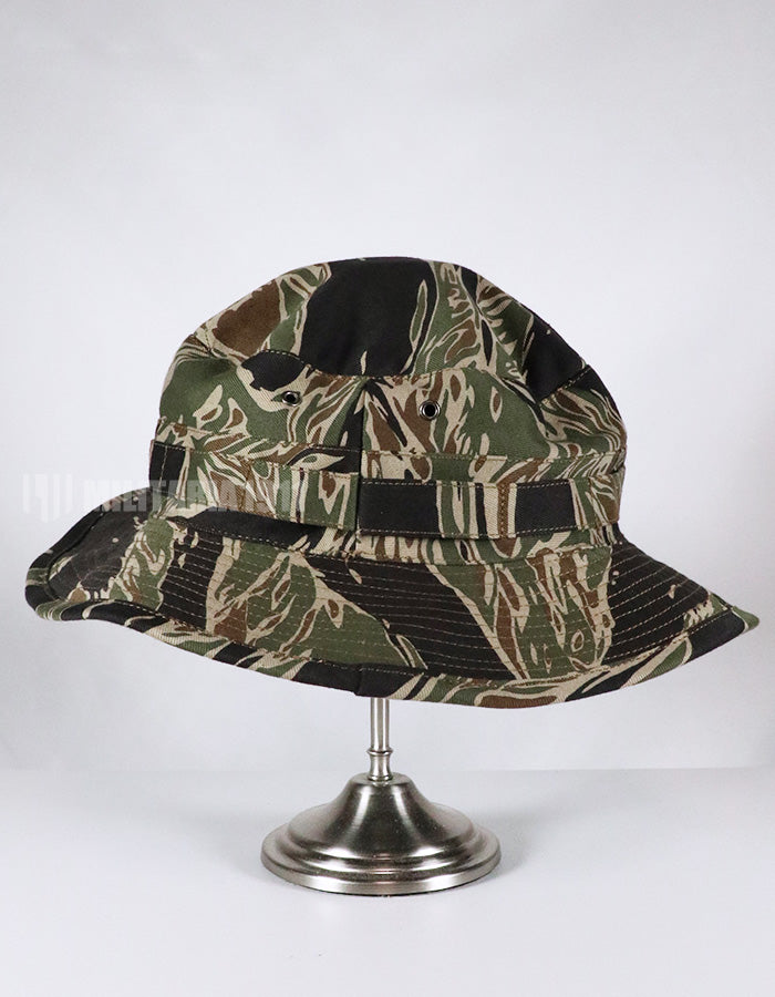 50% OFF [SCHEDULED TO SHIP MID-Nov] MADE IN OKINAWA CISO Cut Silver Tiger Stripe Boonie Hat