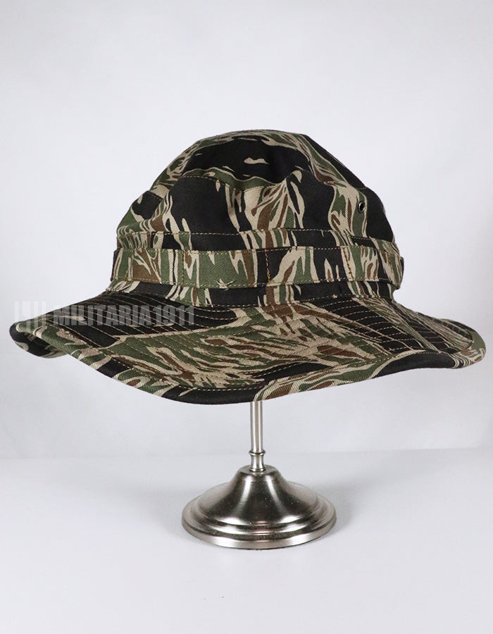 [SCHEDULED TO SHIP MID-Nov] MADE IN OKINAWA CISO Cut Silver Tiger Stripe Boonie Hat