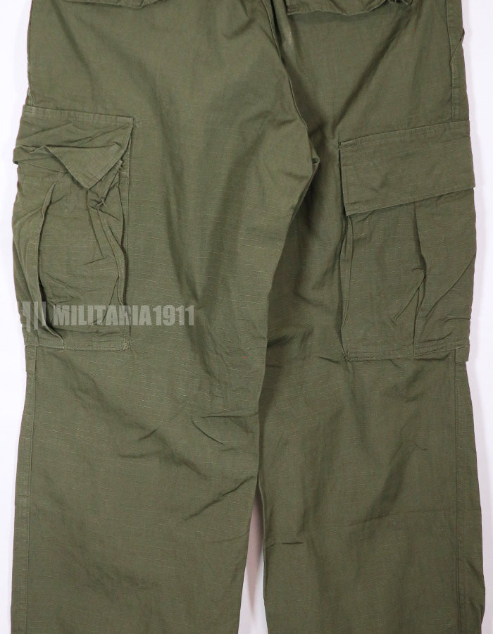 Real 1969 4th Model Jungle Fatigue Pants in good condition.