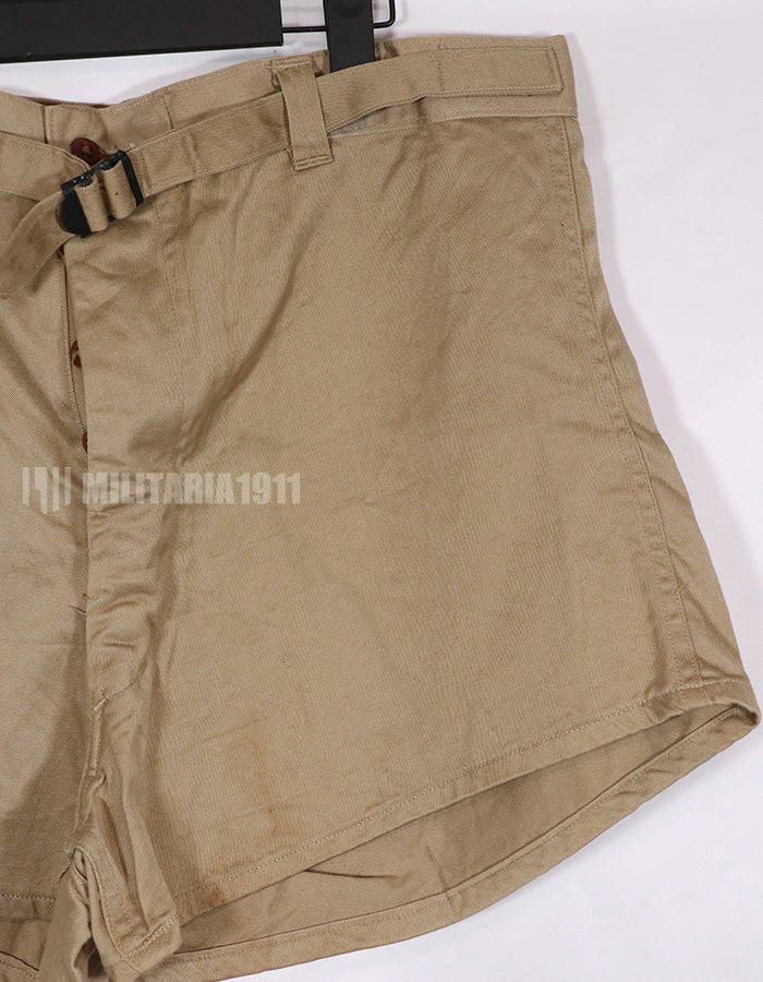 Real 1950s-early 1960s U.S. Army training shorts in good condition.