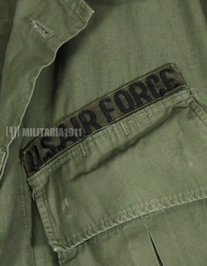 Real 3rd Model Jungle Fatigue with USAF patch, used