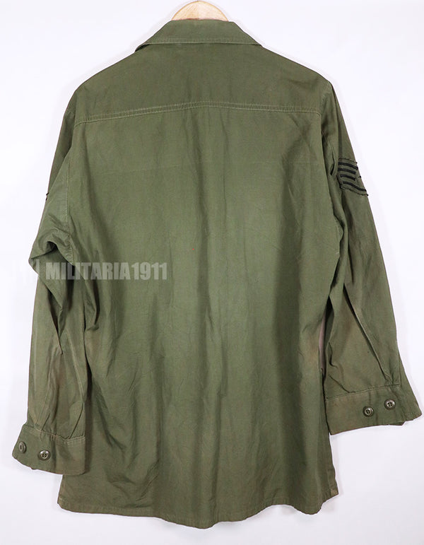 Real 1967 3rd Model Jungle Fatigue Jacket M-R Used USAF