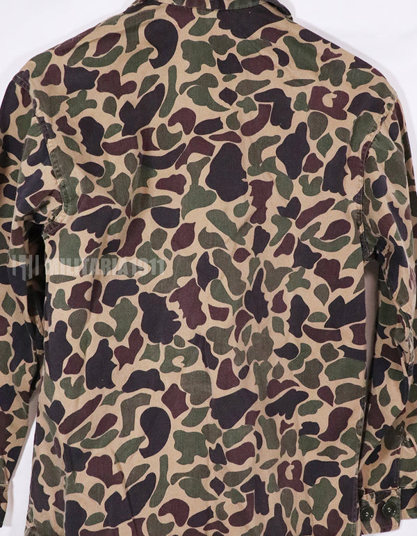 Real CIDG Beogum camouflage A-L size jacket, used