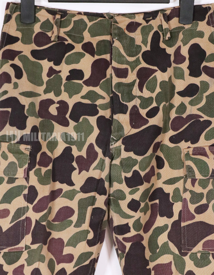 Real CIDG Beogum camouflage locally made pants, used, good condition.