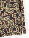 Real CIDG BEOGUM Camouflage Size Tag Frayed Jacket Used