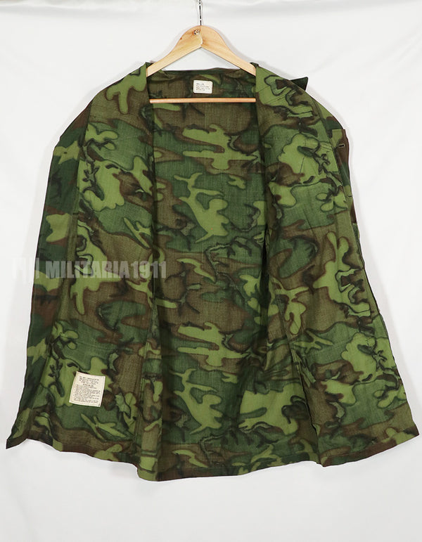 Real 1968 Ripstop ERDL Jungle Fatigue S-L 101 Airborne patch retrofitt