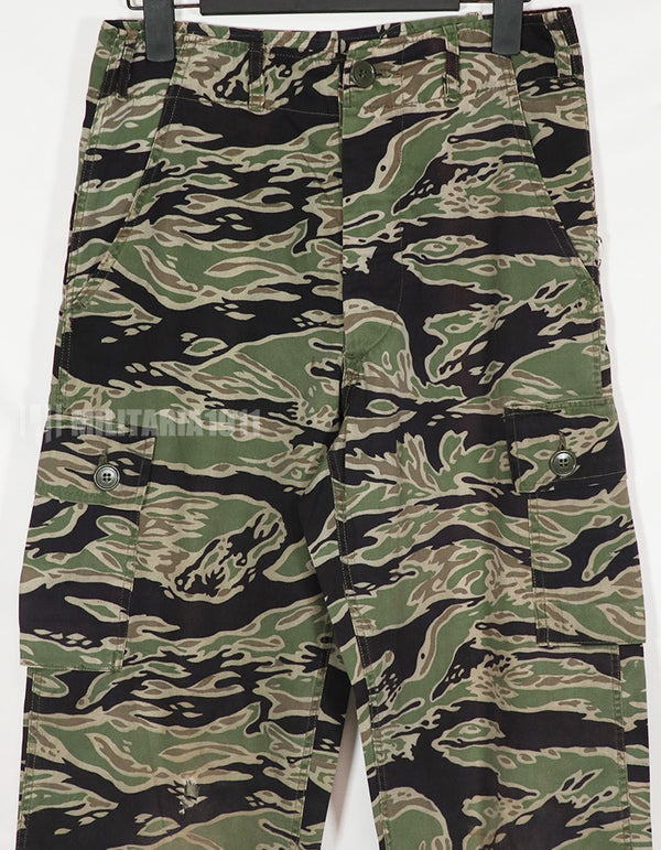 Real Late War Tiger Stripe Pants, faded, A-S used.