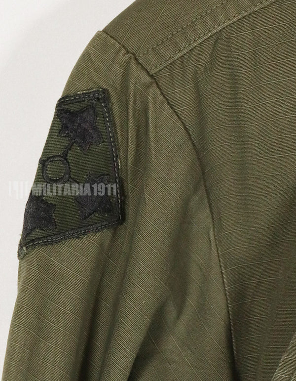 Real 1970 Direct Embroidery 4th Model Jungle Fatigue Jacket X-S-S Used