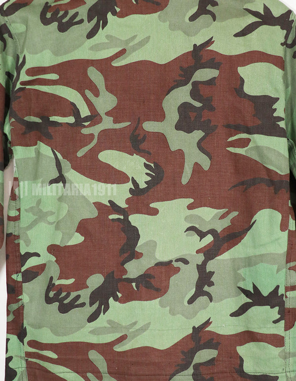 Real South Vietnam Rangers Pastel Leaf Camouflage Top and Bottom Set, Used