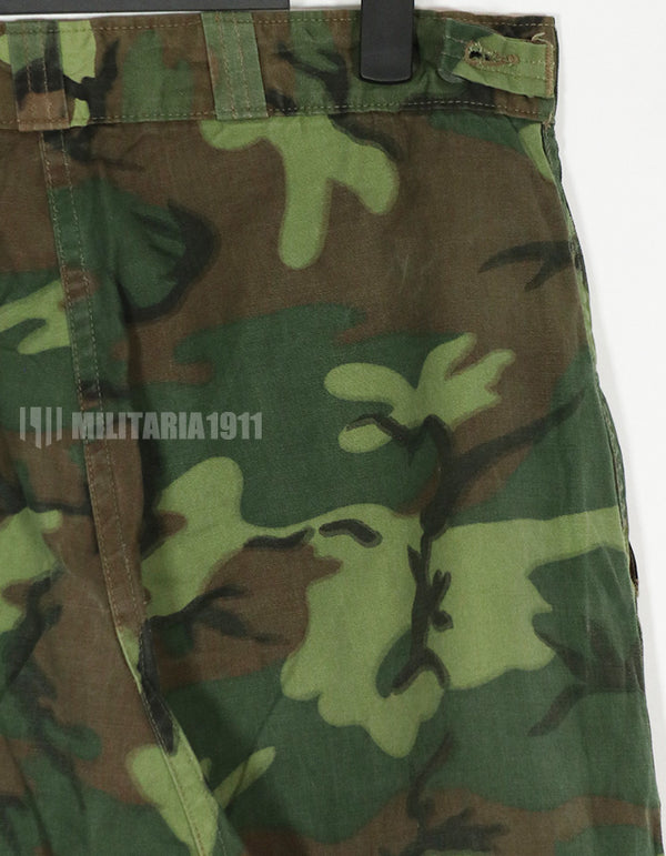 Civilian ERDL hunting pants made by Poplin, 1970s, used.