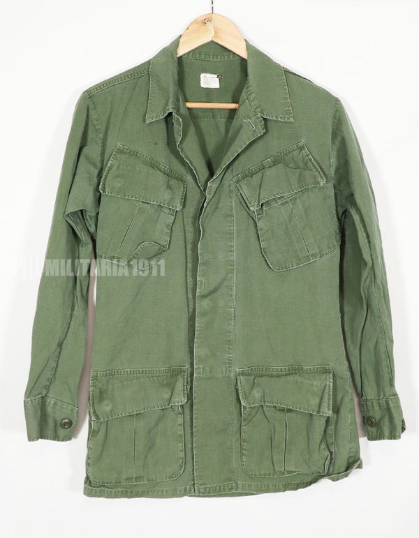 Real 1969 4th Model Jungle Fatigue Jacket, size X-S, used.