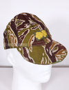 Real Fabric Replica Late War Pattern Tiger Stripe Baseball Cap