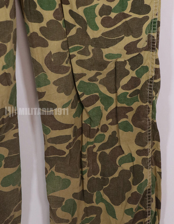 Civilian American Vintage Frogskin Camouflage Coveralls, Used.