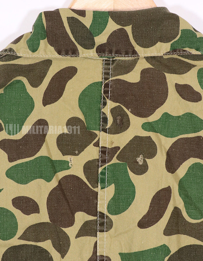 Civilian American Vintage Frogskin Camouflage Coveralls, Used.