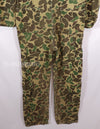 Civilian American Vintage Frogskin Camouflage Coveralls, Used.