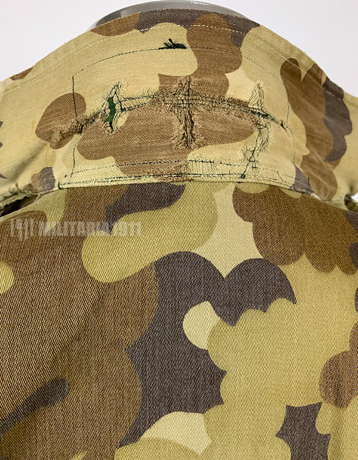 Original South Vietnam Field Military Police Cloud Camouflage Pattern Top and Bottom Set