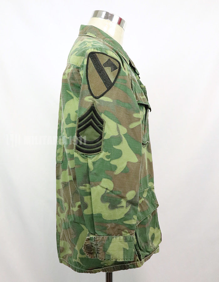 Original ERDL Ripstop Fabric Jungle Fatigue 25th Infantry Division LRRP Specifications (patch retrofitted) 1969 Contract