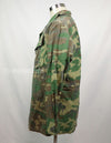 Original U.S. Army 1969 ERDL Jungle Fatigue Jacket, no lower pockets, used. Used Brown Leaf