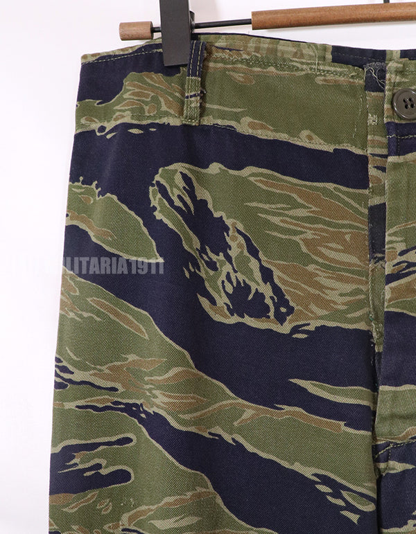 Original Heavyweight fabric Tiger Stripe pants, used, no pockets.