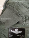 Real 1965 USAF L2-B flight jacket with patches (with later additions)