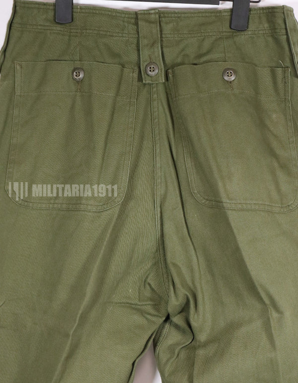 Real 1970 unused AATTV Australian Army Fatigue Pants C.G.C.F VICTORIA 1970