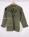 Real 1969 4th Model Jungle Fatigue Jacket, damaged, patch included.