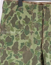 Real Frogskin Camouflage Dag Hunter Camouflage Pants with ERDL Fabric Modified Pockets Reversible