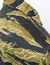 Real Gold Tiger Stripe Asian Cut Almost Unused Tiger Stripe Shirt