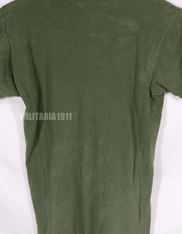 Real 1960s-1970s U.S. Army OD T-shirt Inner, Used E