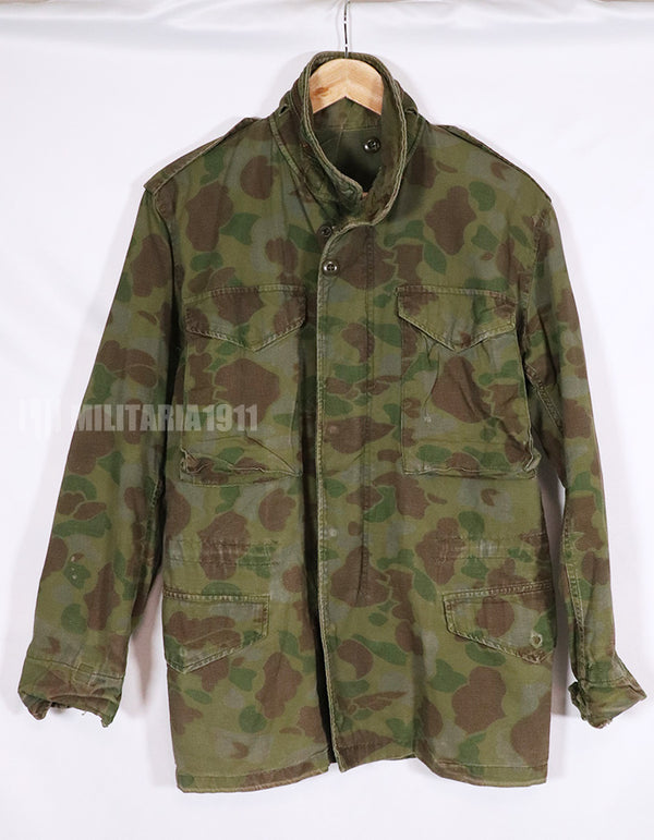 Civilian Vintage M65 Field Jacket Duck Hunter Camouflage Used