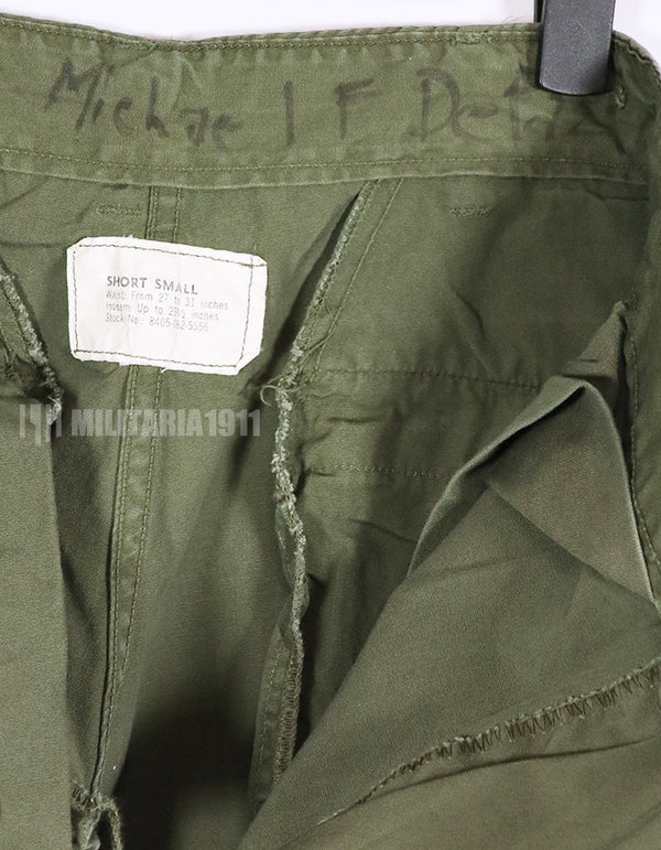 Real 1964 1st Model Jungle Fatigue Pants, used.