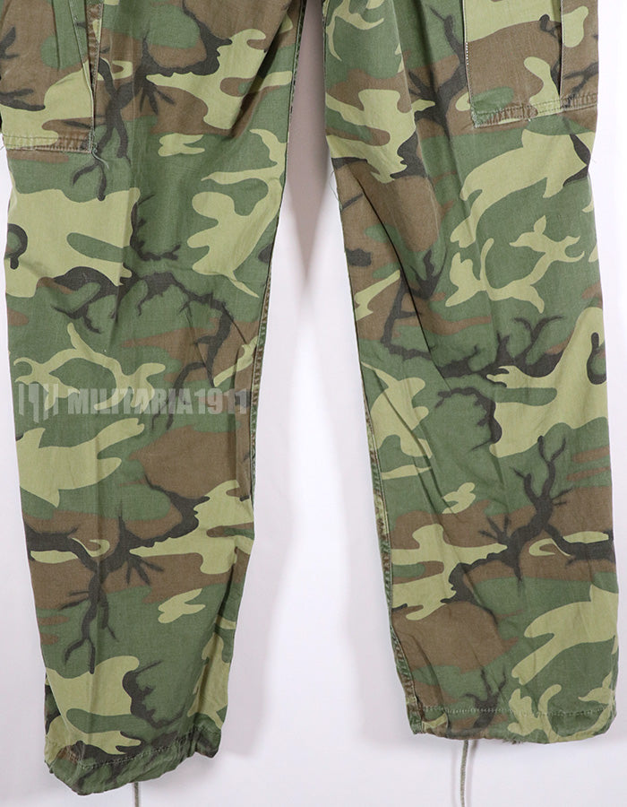 Real Poplin ERDL Jungle Fatigue Pants Non Rip Used